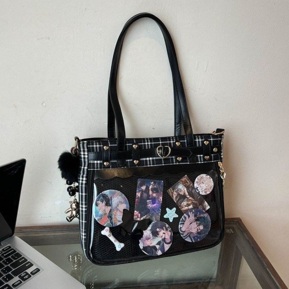 Anime Merchandise Women - Tas Selempang JK dengan Desain Kartun