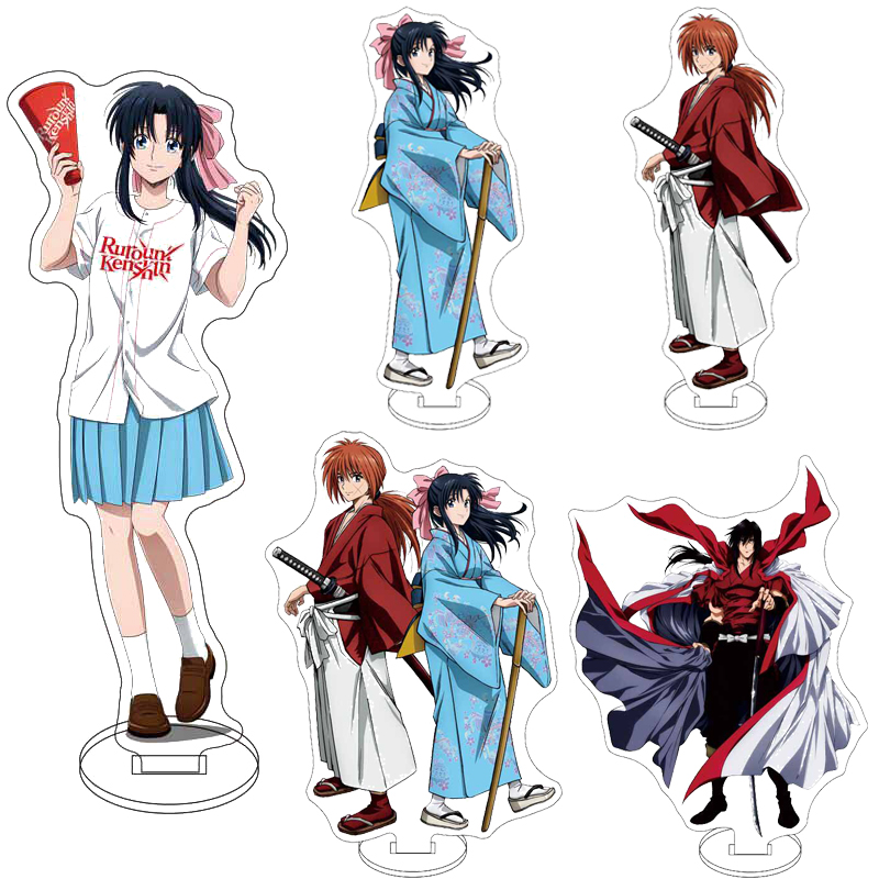 Original Anime Merchandise - 16CM Stand Figur Akrilik Anime Rurouni