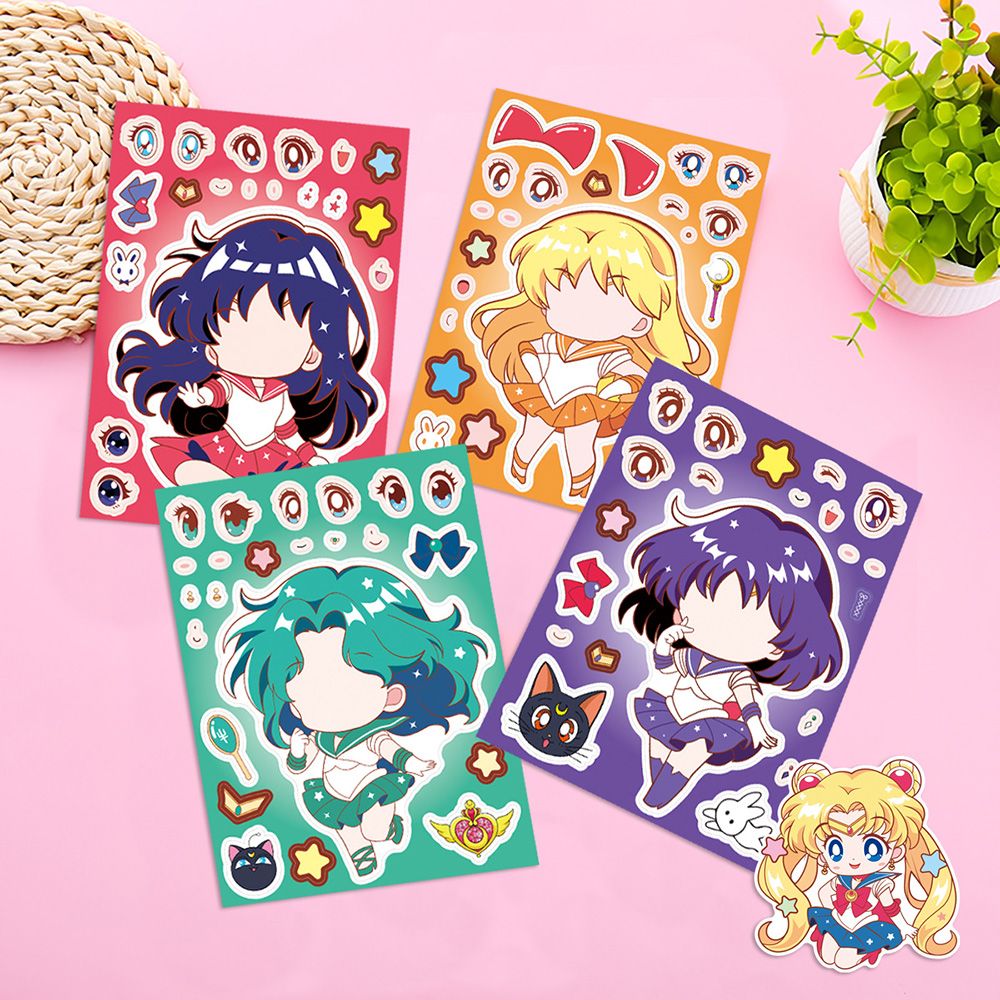 8/16 Buah Stiker DIY Puzzle Pe - Anime Poster Print ulasan dan harga