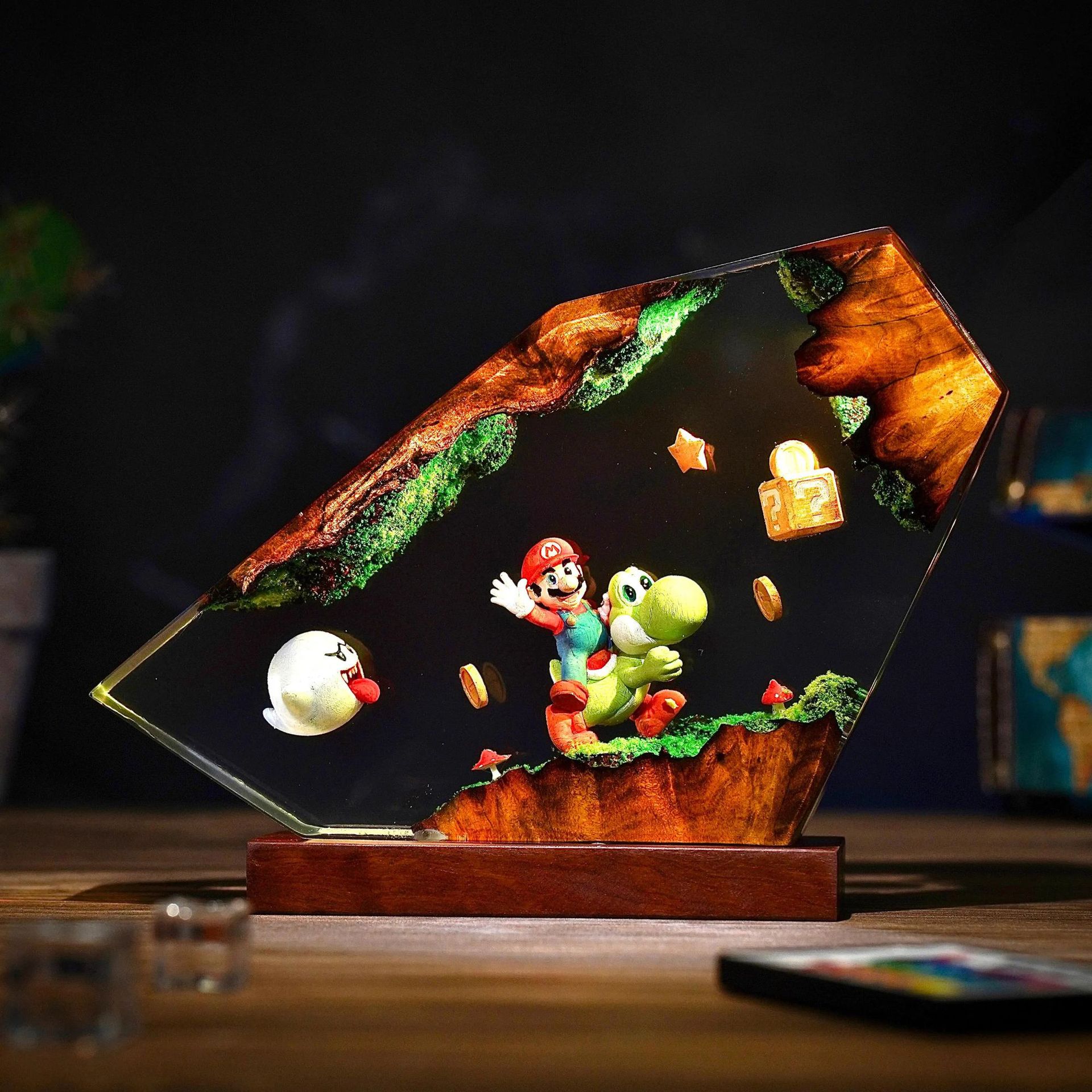 Lampu Resin Meja Figur Kartun  - Original Anime Merchandise ulasan dan harga