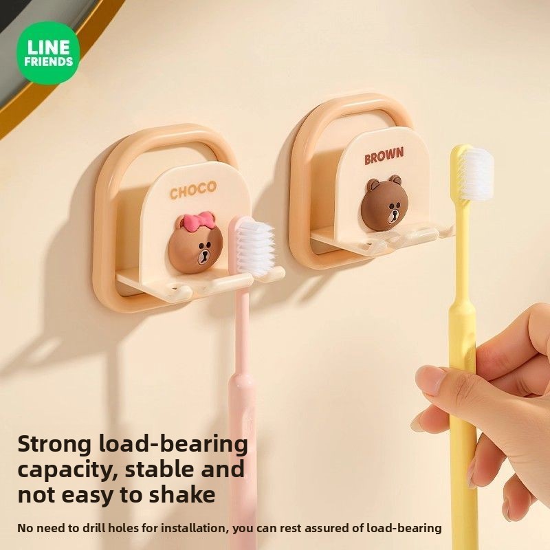 Tempat sikat gigi LINE FRIENDS - Anime Merchandise Women ulasan dan harga