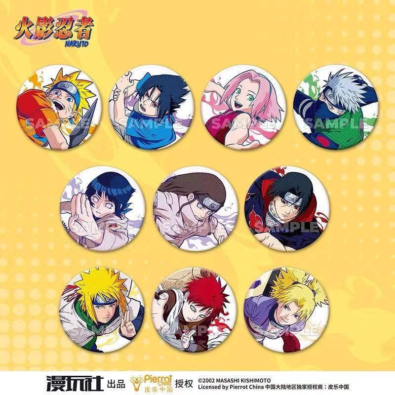 Lencana Logam Seri Naruto Spot - Anime Merchandise Box ulasan dan harga