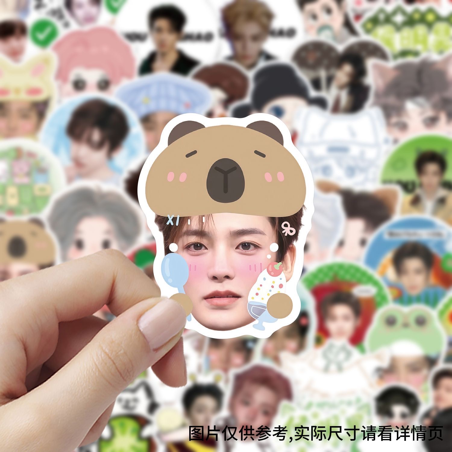 180 buah stiker cosplay elemen - Anime Cosplay Merchandise ulasan dan harga