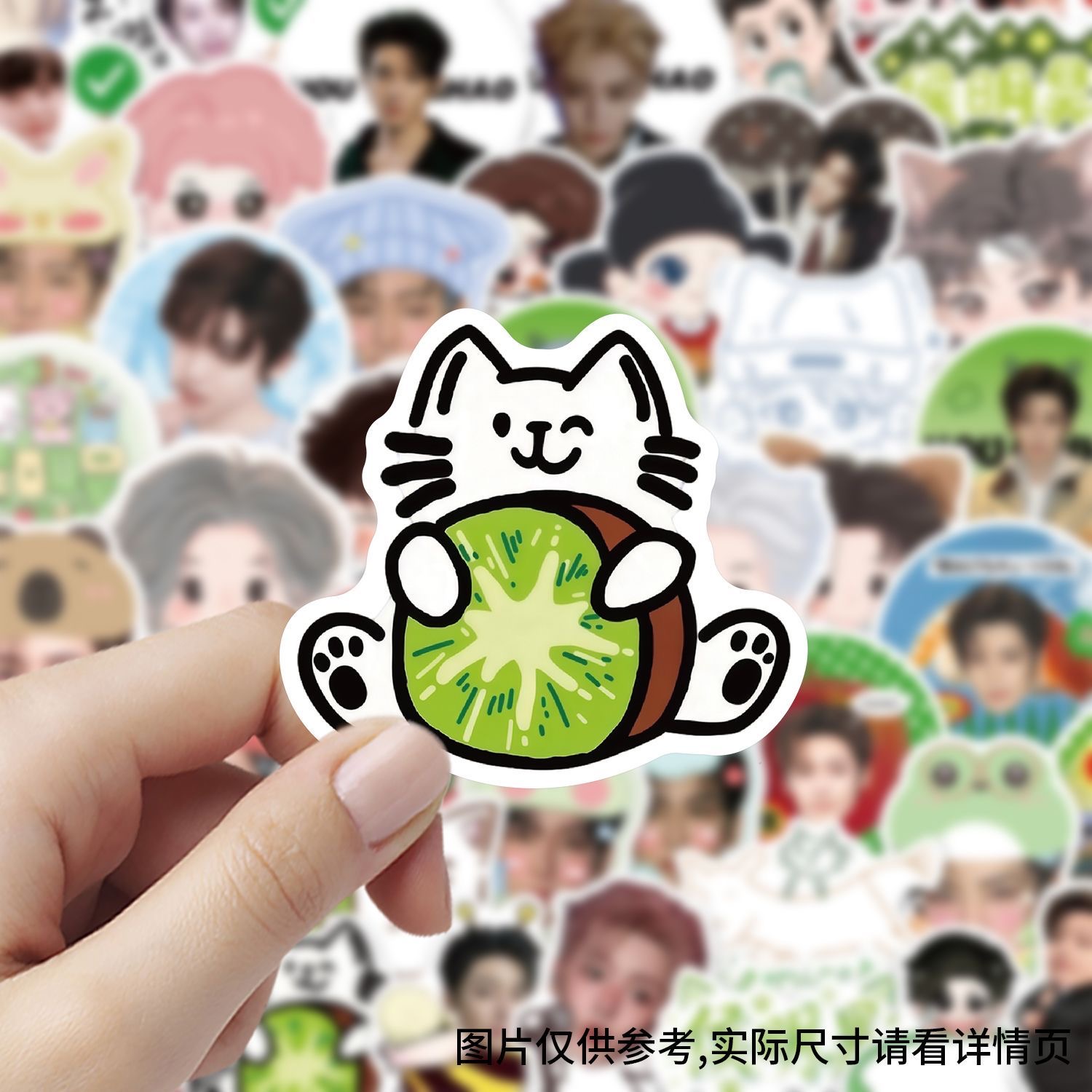 180 buah stiker cosplay elemen - Anime Cosplay Merchandise ulasan dan harga